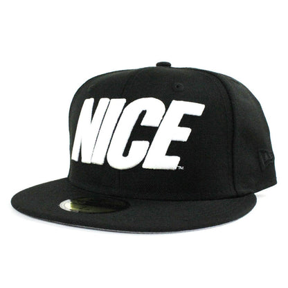 Nice New Era 59Fifty Fitted Hats (BLACK GRAY UNDER BRIM)