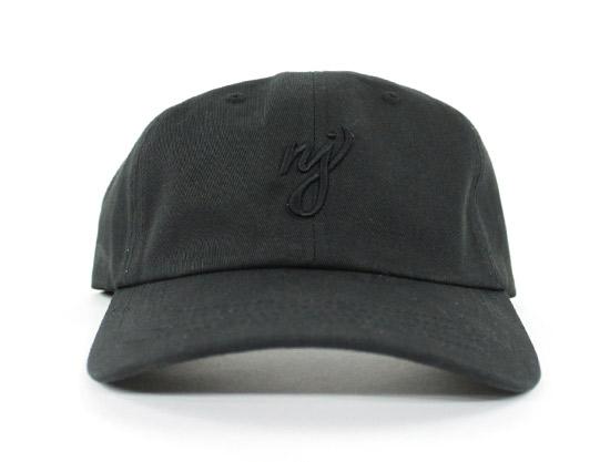 NJ Dad Hat (Black on Black)