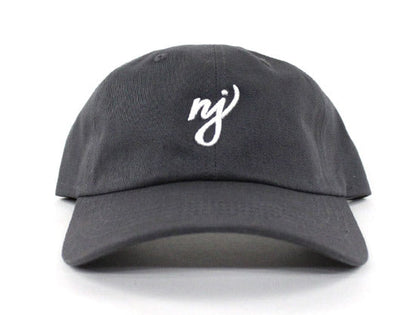 NJ Dad Hat (Dark Gray White)