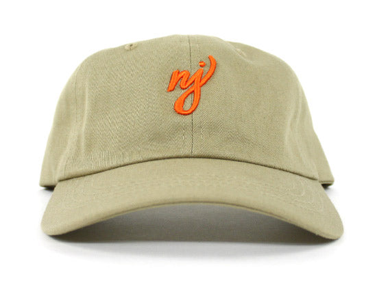 NJ Dad Hat (Khaki Orange)