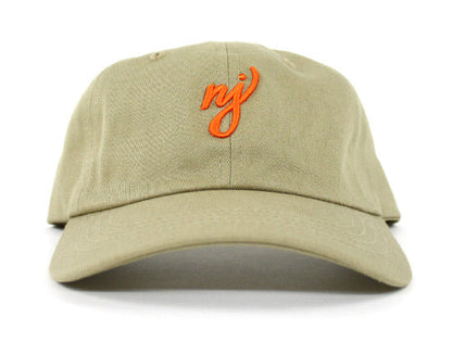 NJ Dad Hat (Khaki Orange)
