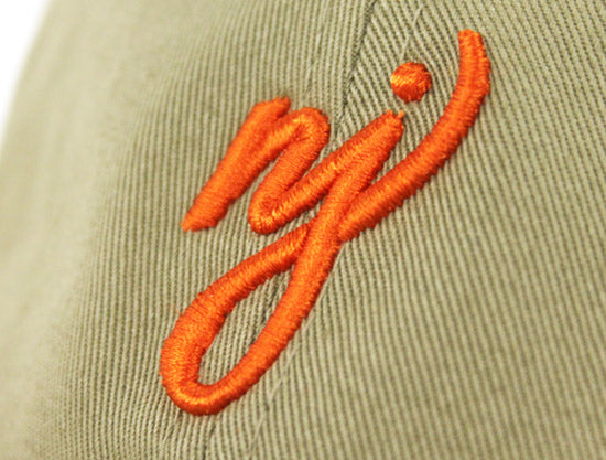 NJ Dad Hat (Khaki Orange)