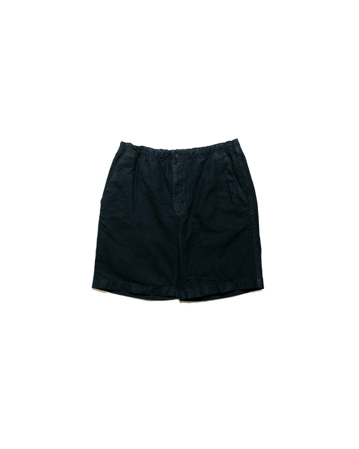 lost & found Norse Projects Norse Projects Ezra Relaxed Cotton Linen Short Dark Navy