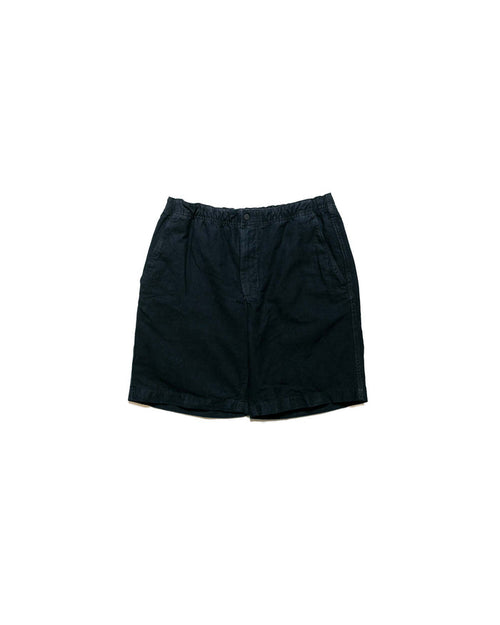 lost & found Norse Projects Norse Projects Ezra Relaxed Cotton Linen Short Dark Navy