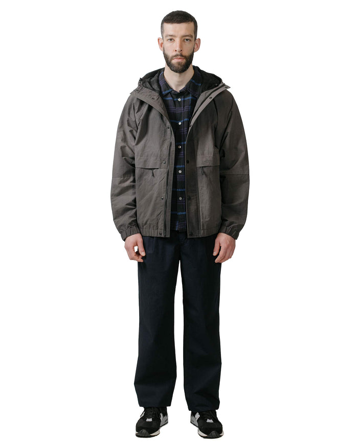 lost & found Norse Projects Norse Projects Ivan Relaxed Textured Check SS Shirt Dark Navy