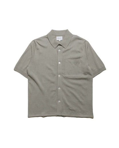 lost & found Norse Projects Norse Projects Rollo Cotton Linen SS Shirt Clay