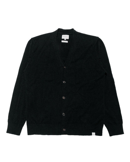lost & found Norse Projects Norse Projects Standard Merino Lambswool Cardigan Black