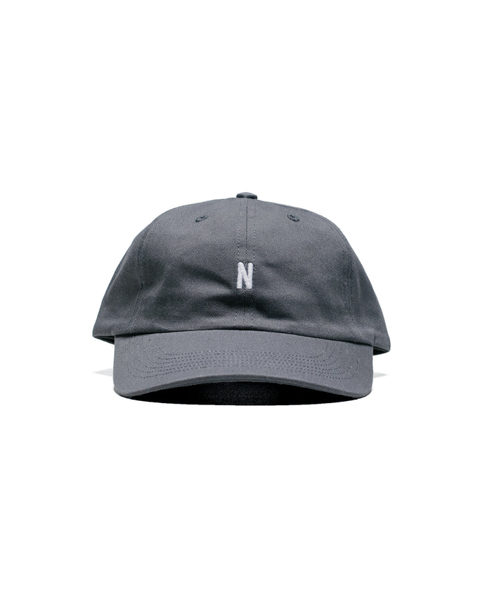 lost & found Norse Projects Norse Projects Twill Sports Cap Magnet Grey