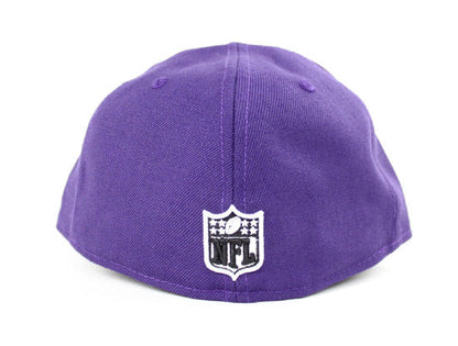 Oakland Raiders New Era 59Fifty Fitted Hat (Purple Gray Under Brim)