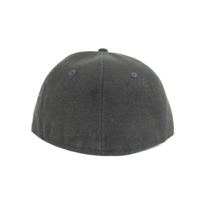 Oakland Raiders Script New Era 59Fifty Fitted Hat (Black Gray Under Brim)