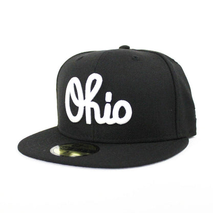 Ohio New Era 59Fifty Fitted Hat (Black Gray Under Brim)