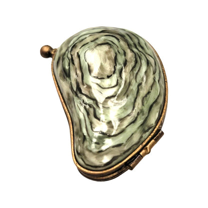 Oyster With Pearl Limoges Box Porcelain Limoges fish ocean beach LIMOGES BOXES French Trinket Box