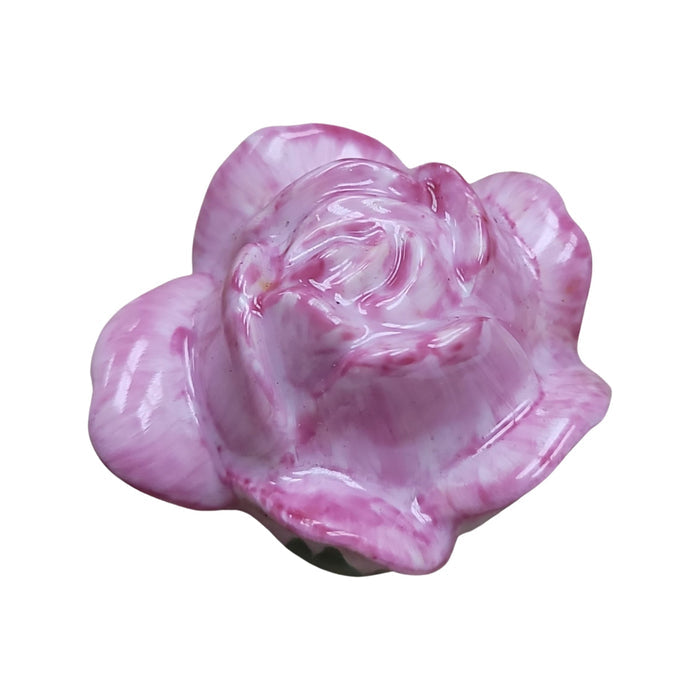 Open Rose Bud Porcelain Box Porcelain Limoges valentine rose garden French Trinket Box
