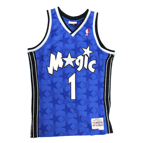 Orlando Magic #1 Tracy McGrady Mitchell and Ness Swingman Jersey