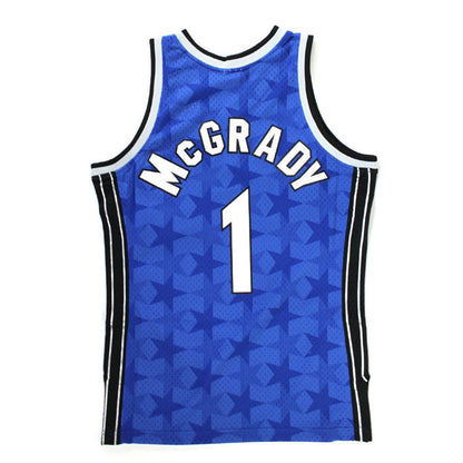 Orlando Magic #1 Tracy McGrady Mitchell and Ness Swingman Jersey