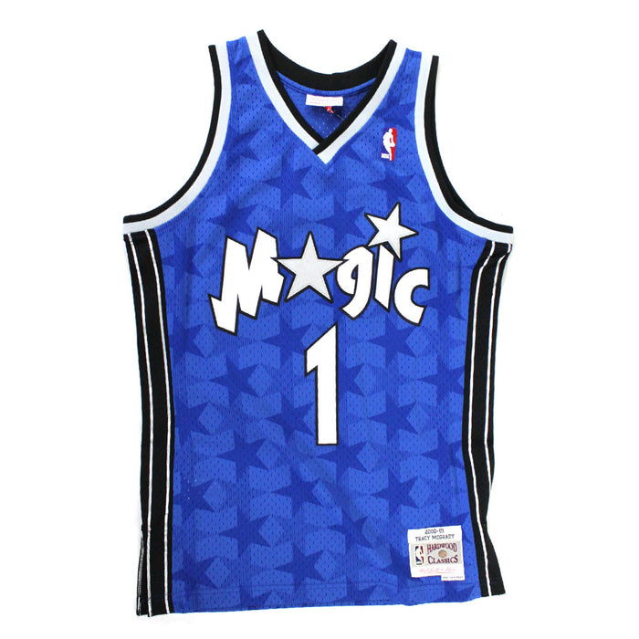 Orlando Magic #1 Tracy McGrady Mitchell and Ness Swingman Jersey