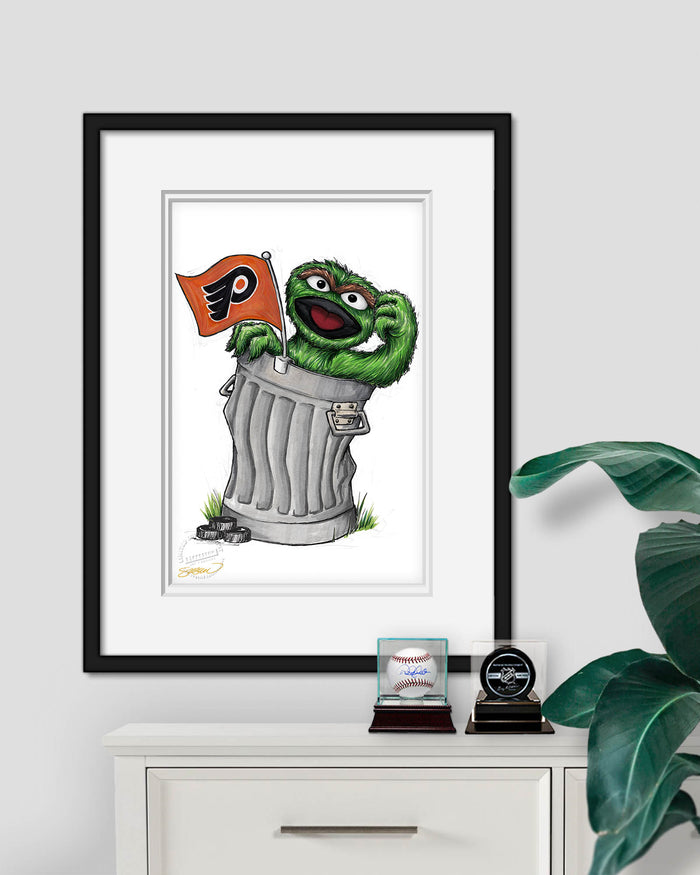Oscar Rep Your Colours x NHL Flyers Limited Edition Art Print