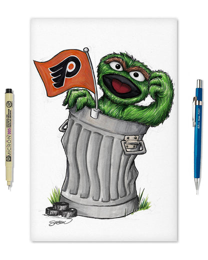 Oscar Rep Your Colours x NHL Flyers Limited Edition Art Print