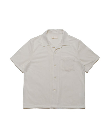 lost & found Our Legacy Our Legacy Box Shirt Shortsleeve White Boucle