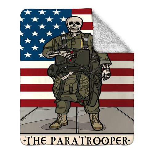 Paratrooper Fleece Blanket