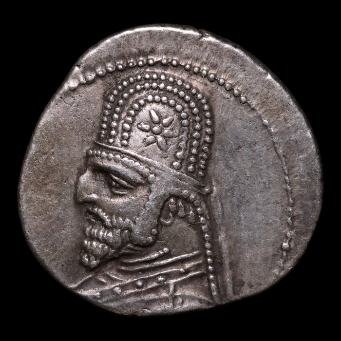 Parthian Empire, King Orodes I, AR Drachm - 90 to 80 BCE - Ancient Persia