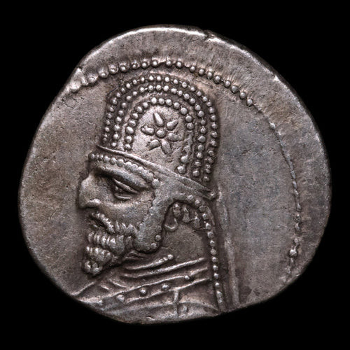 Parthian Empire, King Orodes I, AR Drachm - 90 to 80 BCE - Ancient Persia