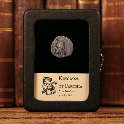 Parthian Empire, King Orodes I, AR Drachm - 90 to 80 BCE - Ancient Persia