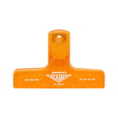 Clear Orange (With Glitter)