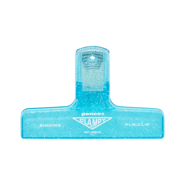 Clear Blue (With Glitter)
