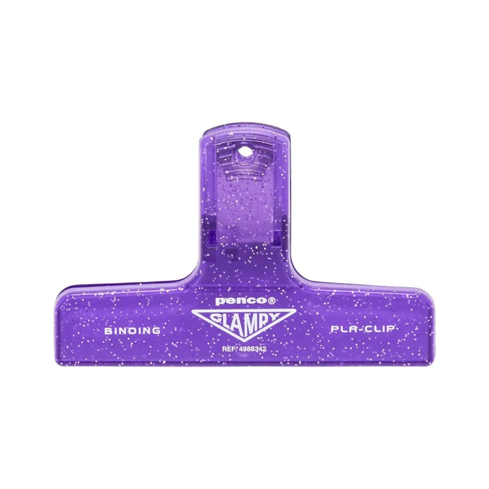 Clear Purple (With Glitter)