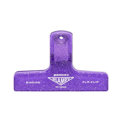 Clear Purple (With Glitter)