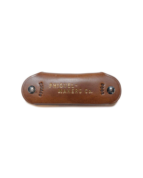 lost & found Phigvel Phigvel Key Case Horsehide Brown
