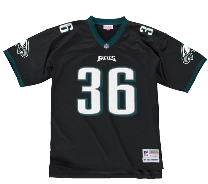 PHILADELPHIA EAGLES Brian Westbrook # 36 Mitchell and Ness Jersey