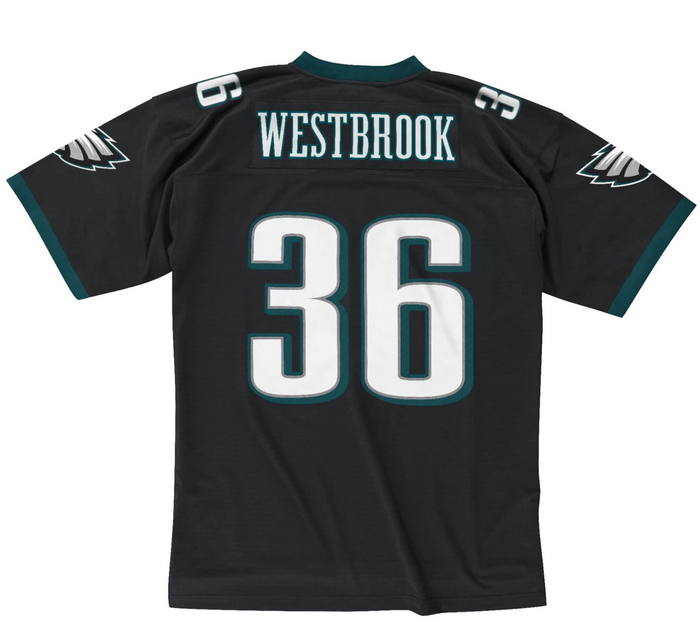 PHILADELPHIA EAGLES Brian Westbrook # 36 Mitchell and Ness Jersey