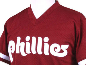 Philadelphia Phillies  Darren Daulton #10 1991 Mitchell & Ness Authentic Batting Practice Jersey