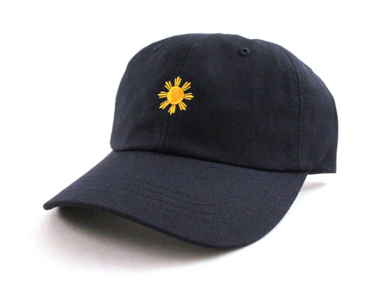 Philippine Unconstructed Baseball Adjustable Dad Hat (Navy)