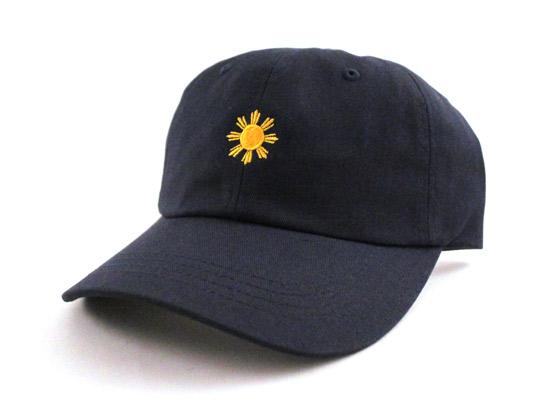 Philippine Unconstructed Baseball Adjustable Dad Hat (Navy)