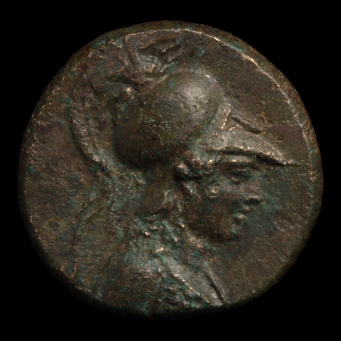 Phrygia, Apameia, Bronze Issue, Athena & Eagle - 133 to 48 BCE - Greek World