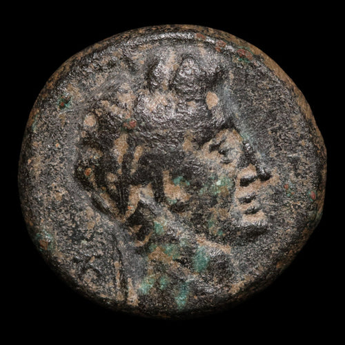 Phrygia, Tiberius (Second Emperor of Rome), AE Unit, Bull Reverse - 14 to 37 CE - Roman Provinces