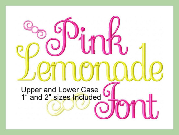 Pink Lemonade Font