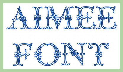 Piping Font