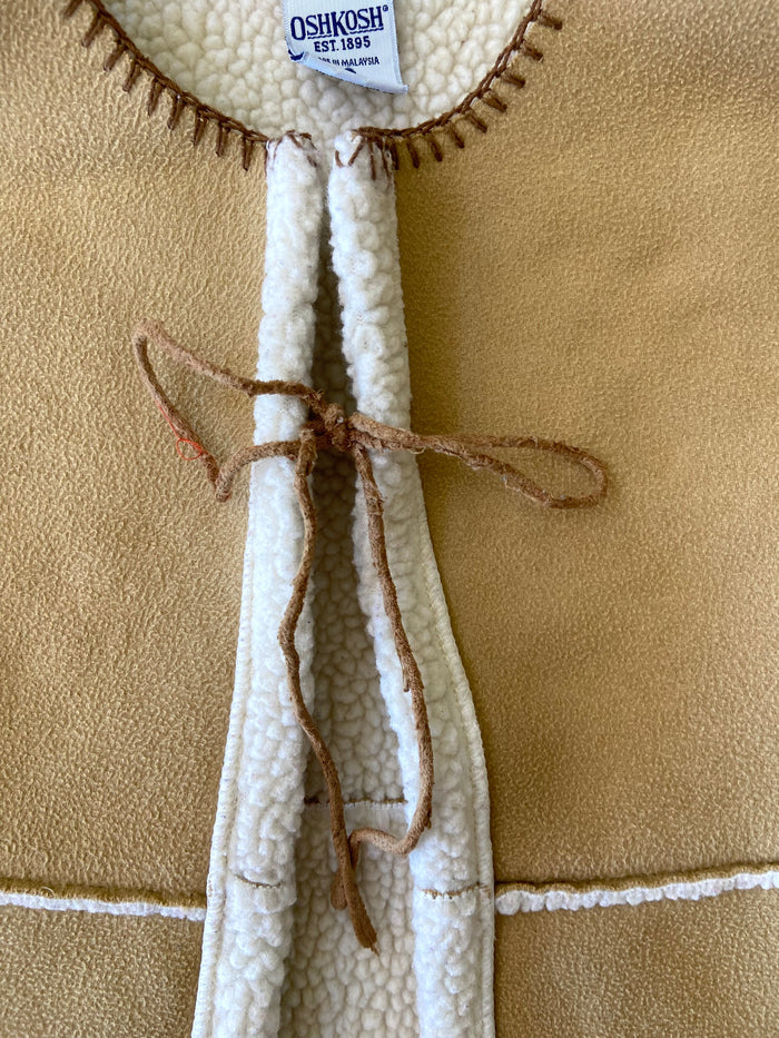 Pre-Loved Oshkosh Suede Embroidered Vest *Size 6 Youth - Deer Creek Mercantile