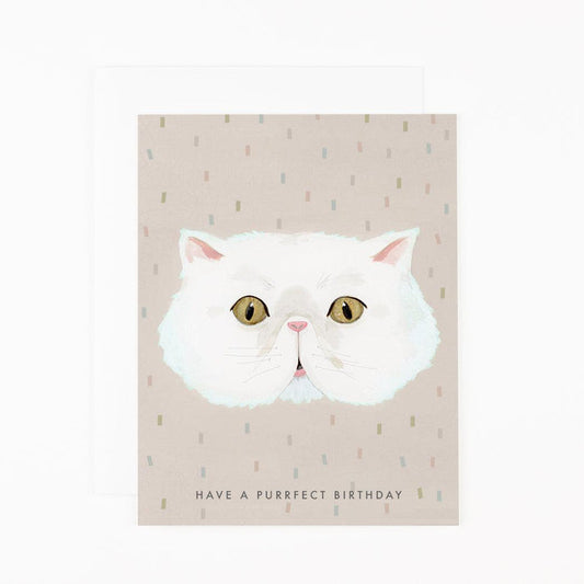 Purrfect Birthday Card