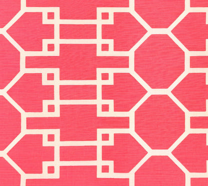 Quadrille Fabric: Brighton Reverse - Custom Watermelon on Tinted Belgian Linen / Cotton