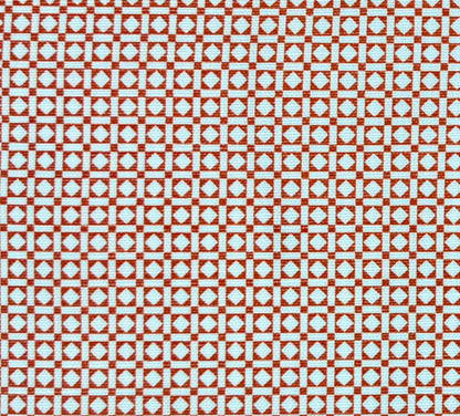 Quadrille Fabric: Lulu DK -Clark - Custom Coral on Tinted Linen / Cotton