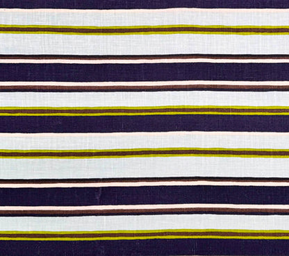 Quadrille Fabric: Lulu DK Catwalk II - Custom Multi Navy / Green / Beige