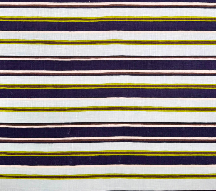 Quadrille Fabric: Lulu DK Catwalk II - Custom Multi Navy / Green / Beige