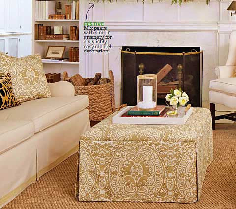 Quadrille Fabric: Veneto - Custom Apple on White Taj 100% Linen