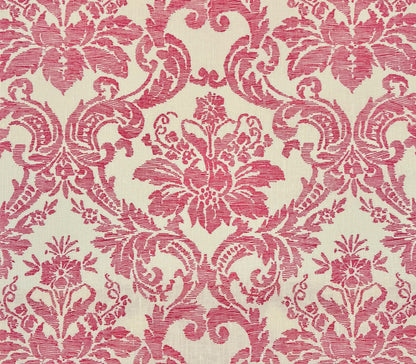 Quadrille Fabric: Victoria - Custom Rose on Tinted 100% Linen