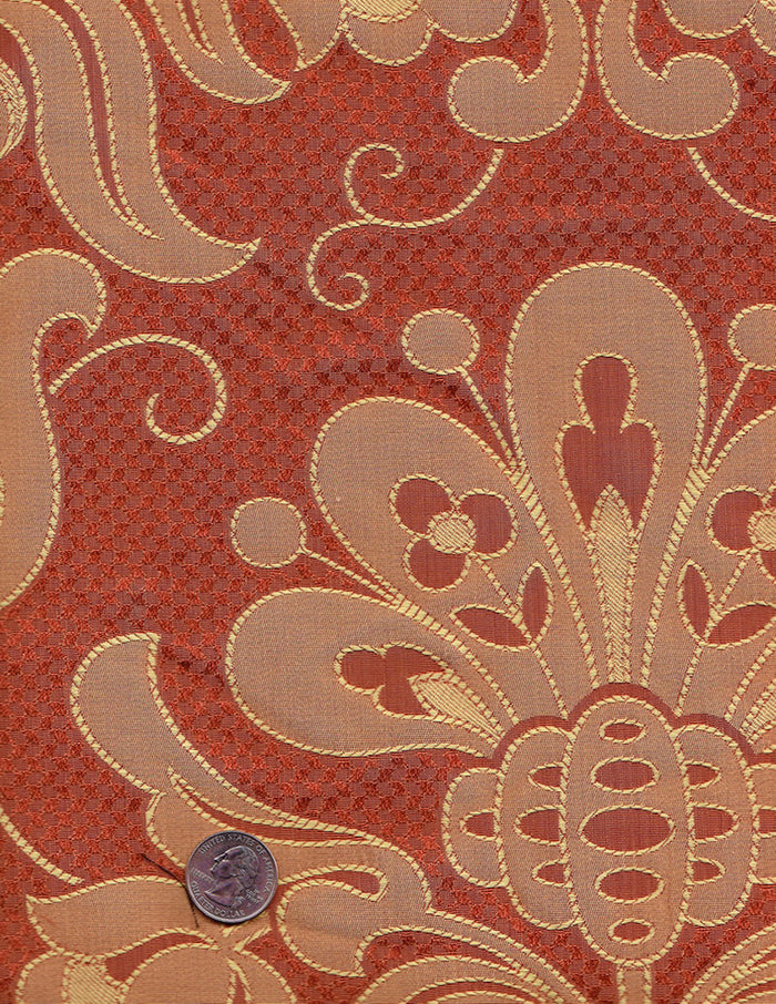 Quadrille Woven Fabric: Aragon - Flame